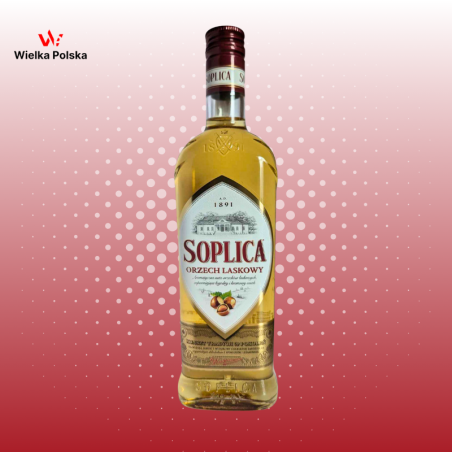 Soplica Orzech Laskowy – Haselnuss aromatisierte Wodka – 50 cl – 28 %