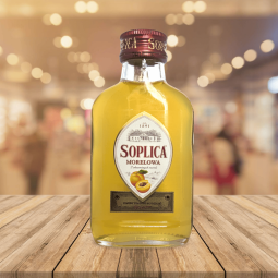 Soplica Abricot (Morelowa) 0,09 L – Liqueur de vodka à l’abricot (28 %)