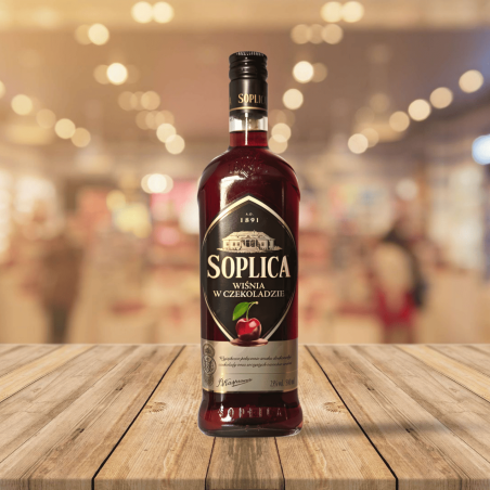 Soplica Cerise & Chocolat 0,5 L – Liqueur de vodka (25 %)