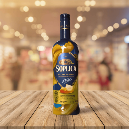 Soplica Caramel Salé & Chocolat Blanc 0,5 L – Liqueur crémeuse (15 %)