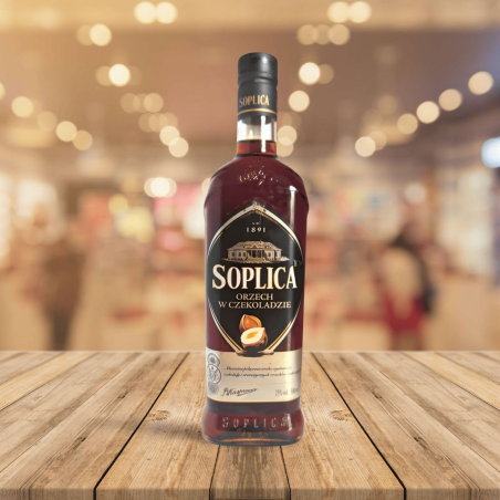 Soplica Chocolat Noisette 0,5 L – Liqueur de vodka pralinée (25 %)