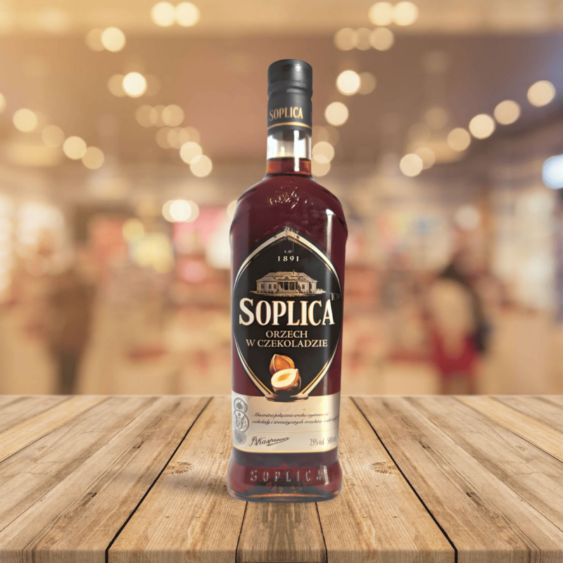 Soplica Chocolat Noisette 0,5 L – Liqueur de vodka pralinée (25 %)