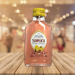 Soplica Citron–Framboise 0,09 L – Liqueur de vodka (28 %)