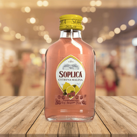 Soplica Citron–Framboise 0,09 L – Liqueur de vodka (28 %)