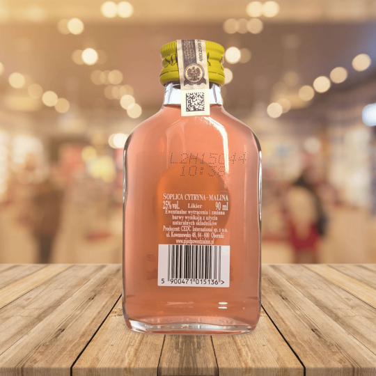 Soplica Citron–Framboise 0,09 L – Liqueur de vodka (28 %)