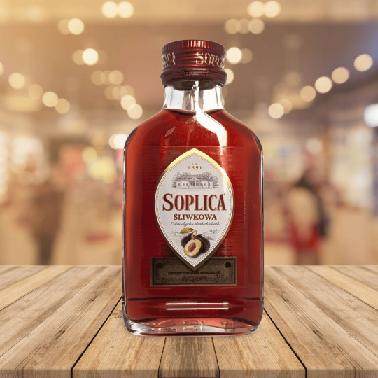 Soplica Prune (Śliwkowa) 0,09 L – Liqueur de vodka à la prune (28 %)
