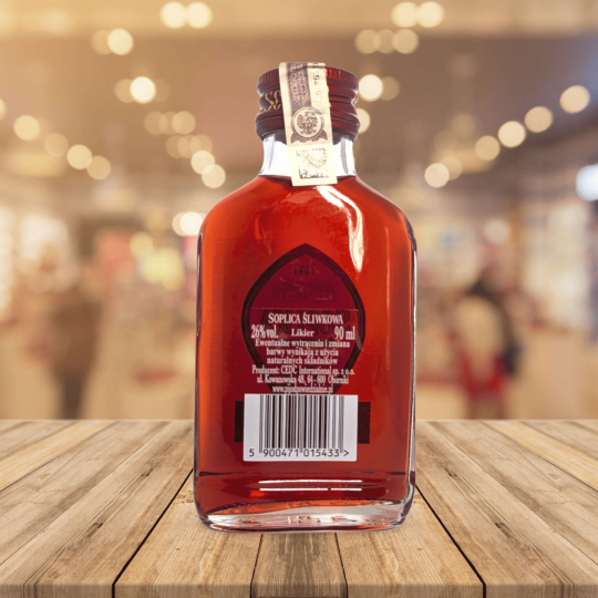 Soplica Prune (Śliwkowa) 0,09 L – Liqueur de vodka à la prune (28 %)