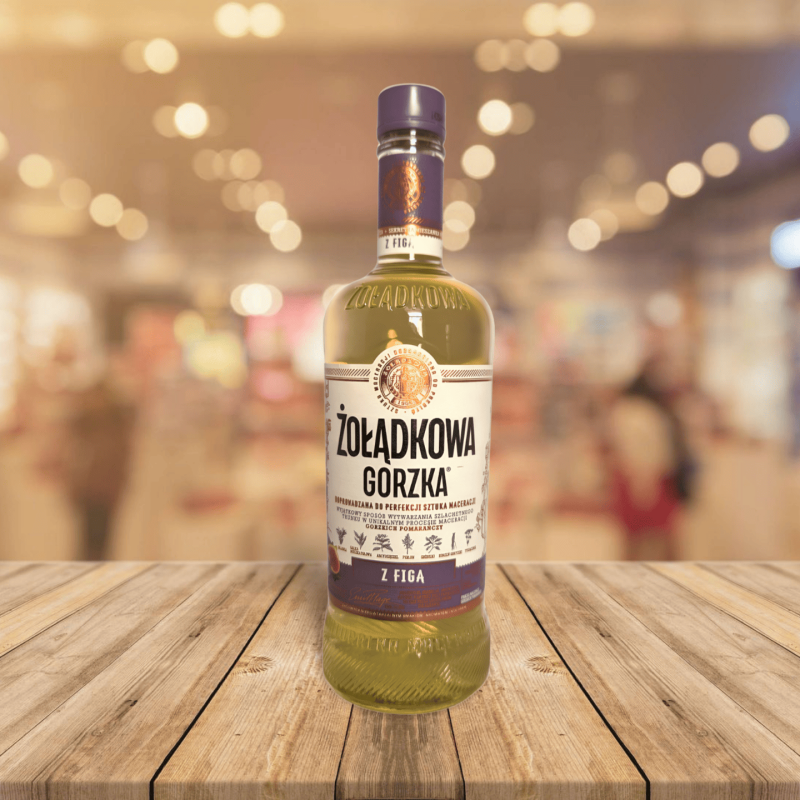 Żołądkowa Gorzka Figue 0,5 L – Liqueur de vodka (30 %)