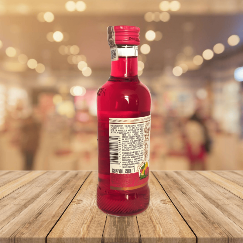 Żołądkowa Gorzka Framboise & Menthe 0,2 L – Liqueur de vodka (30%)