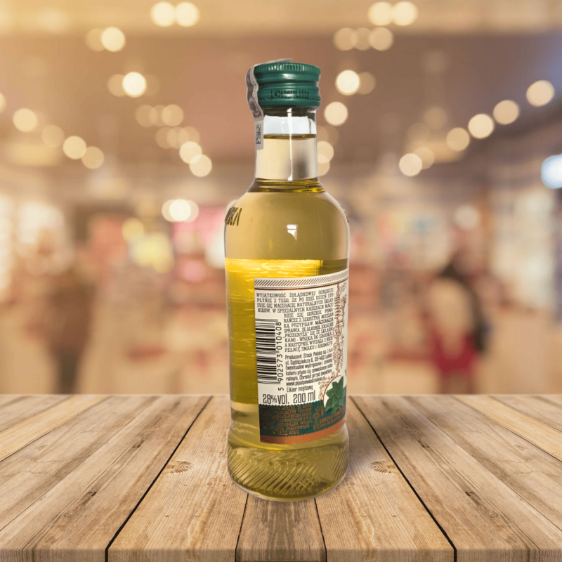 Żołądkowa Gorzka Menthe 0,2 L – Liqueur de vodka (30%)