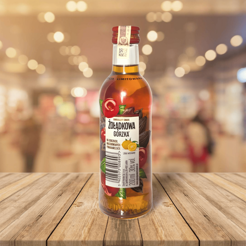 Żołądkowa Gorzka Cerise Menthe Chocolat 0,2 L – Liqueur de vodka (30 %)