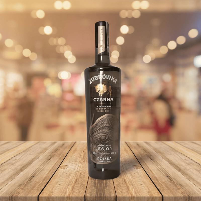 Żubrówka Czarna Jesion 0,7 L – Vodka polonaise filtrée (40 %)