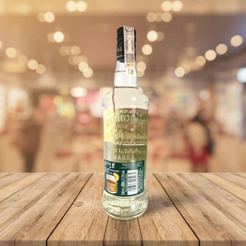 Żubrówka Herbe de Bison 0,5 L – Vodka aromatisée (37,5 %)