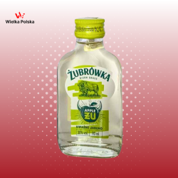Żubrówka Kwaśne Jabłko – Apfel & Bisongras Likör – 9cl