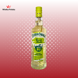 Żubrówka Kwaśne Jabłko - Liqueur pomme & herbe de bison - 50cl