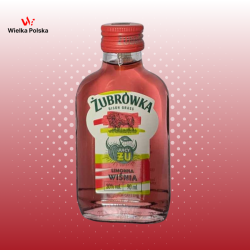 Żubrówka Wiśnia Limonka - Liqueur cerise & citron - 9cl