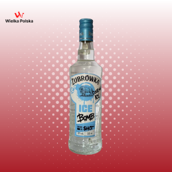 Żubrówka Ice Bomb – Vodka Menthe Rafraîchissante – 50cl – 30°