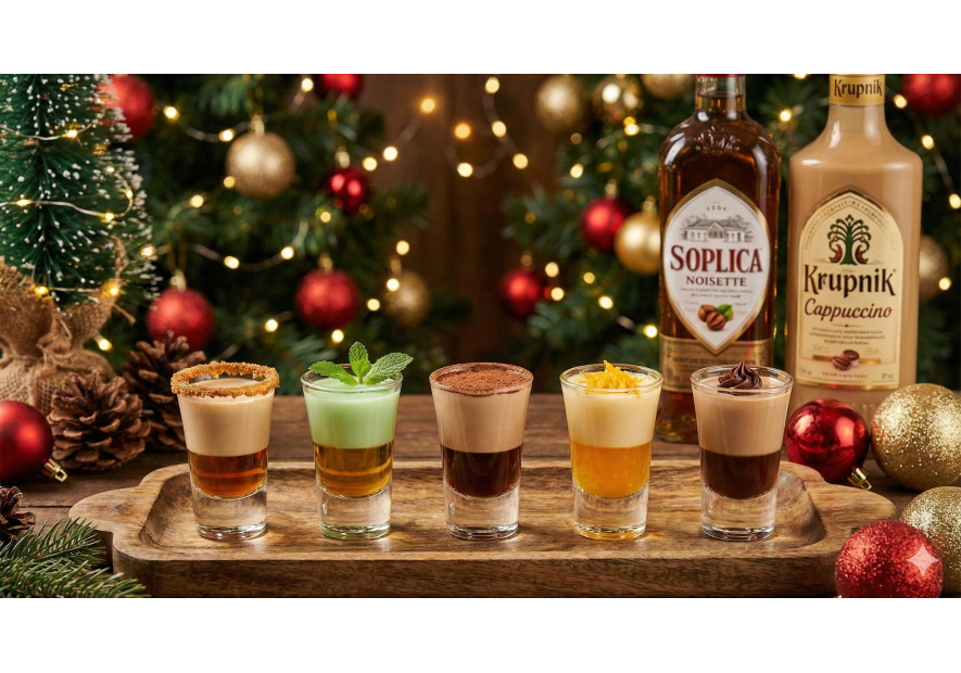 5 Shooters Gourmands à la Vodka pour un Noël aux Saveurs Polonaises